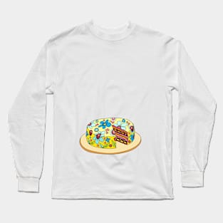 Sweet chocolate cake :)) Long Sleeve T-Shirt